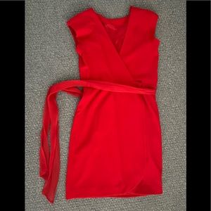 Gorgeous Vintage Red Wrap Dress